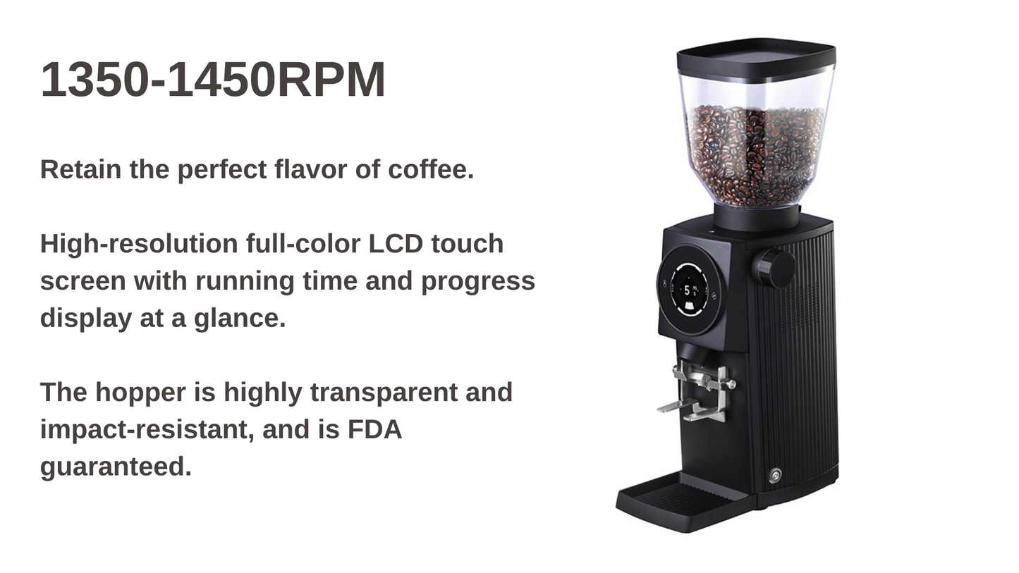 ESPRESSO COFFEE GRINDER G83E