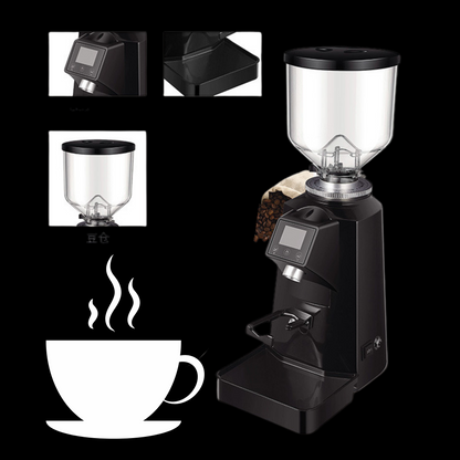 Professional 64mm Flat Burr Coffee Grinder Machine Hote