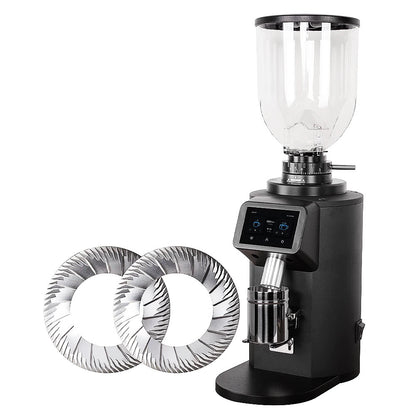 Commercial High Capacity Electrical Coffee Grinder Bean Grinding Machine LCD Touch Control Electric Espresso Grinder